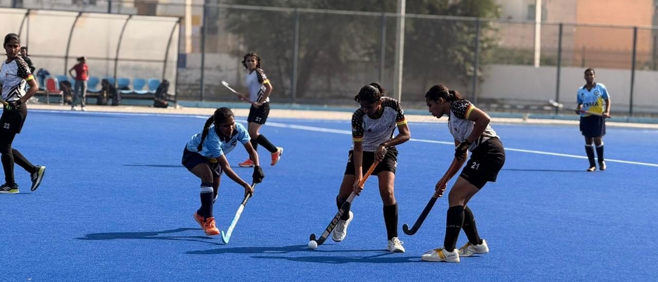 india day 2 results 3rd hockey india junior women academy championship 2025 zone a b 691c9004cd92c - India: Day 2 Results: 3rd Hockey India Junior Women Academy Championship 2025 - Zone A & B - Ghumanhera Riser’s Academy defeated Khalsa Hockey Academy (Amritsar) 4-2