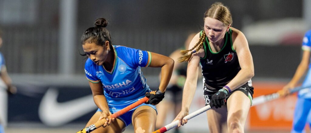 india india register 3 1 win against wales at the fih junior womens world cup 6936615eafe94 - India: India register 3-1 win against Wales at the FIH Junior Women’s World Cup - ~Hina Bano (14’), Sunelita Toppo (24’), and Ishika (31’) were the goalscorers for India ~