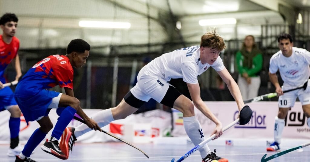 usa cota announces 2026 rohrmax cup roster 694f1ad3f11ae - USA: Cota Announces 2026 Rohrmax Cup Roster - VIENNA, Austria – Less than three weeks after wrapping up the Nkosi Cup, the U.S. Men’s National Indoor Team is set to return to action as they travel to Vienna, Austria for the 44th edition of the Rohrmax Cup. This traditional indoor hockey tournament will take place January 2 to 4, 2026 and head coach Pat Cota has announced the 12-athlete roster that will play at SV Arminen's Waldstadion against teams ranked in the top-15.
