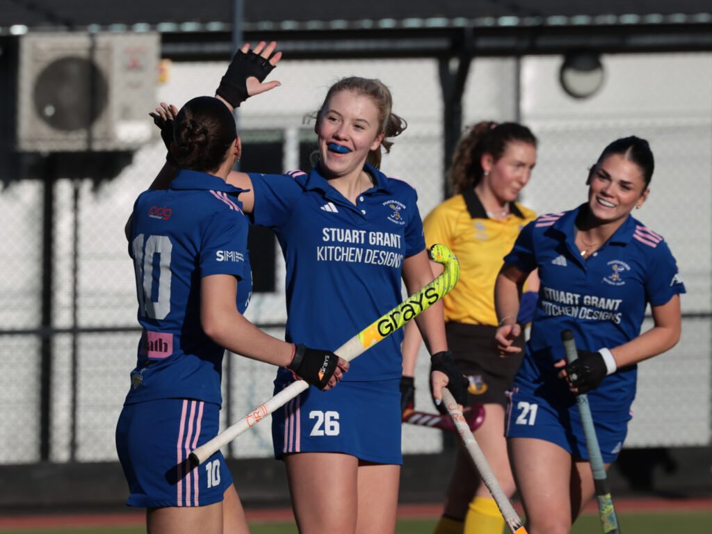 4b4a2877 scaled 1 - Railway Union keep the pressure on Loreto with win over Pegasus in the Women’s EY Hockey League - Sunday, February 15: Two women’s games closed out the weekend’s EY Hockey League action for Round 14 as Railway Union continued their unbeaten start to 2026, while Portadown and Pembroke shared the points in their battle for sixth.