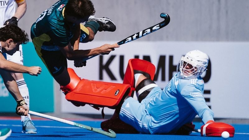 b0k6jl4ck9-1 b0k6jl4ck9 1 - Ireland women clinch first ever Pro League victory as Kookaburras edge Germany in thriller - Debutantes Ireland claimed a sensational 4–1 victory over the Australian women in Hobart on Sunday, sealing their first-ever win in the FIH Hockey Pro League.