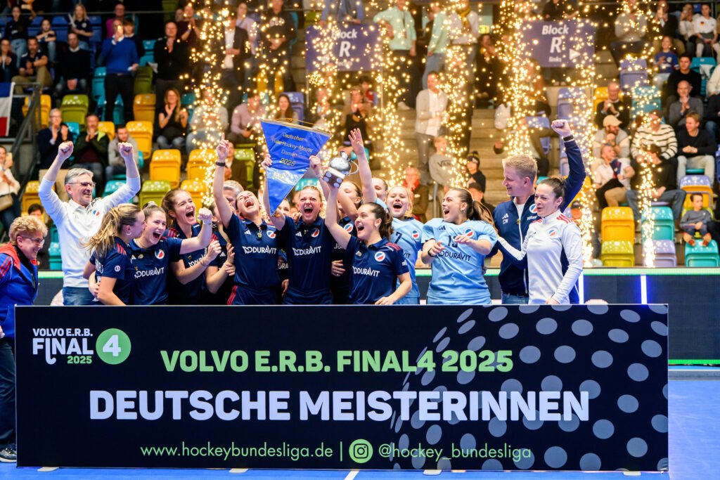 EHL: Mannheimer HC and Düsseldorf face off once again - EHL 14 fu12501258293 1024x683 2 - EHL: Mannheimer HC and Düsseldorf face off once again - EHL - Mannheimer HC are looking forward to yet another meeting with Düsseldorfer HC in the German indoor championship playoff stages as the pair meet on Saturday at the “Volvo ERB Final4 2026” at the Süwag Energie Arena in Frankfurt.