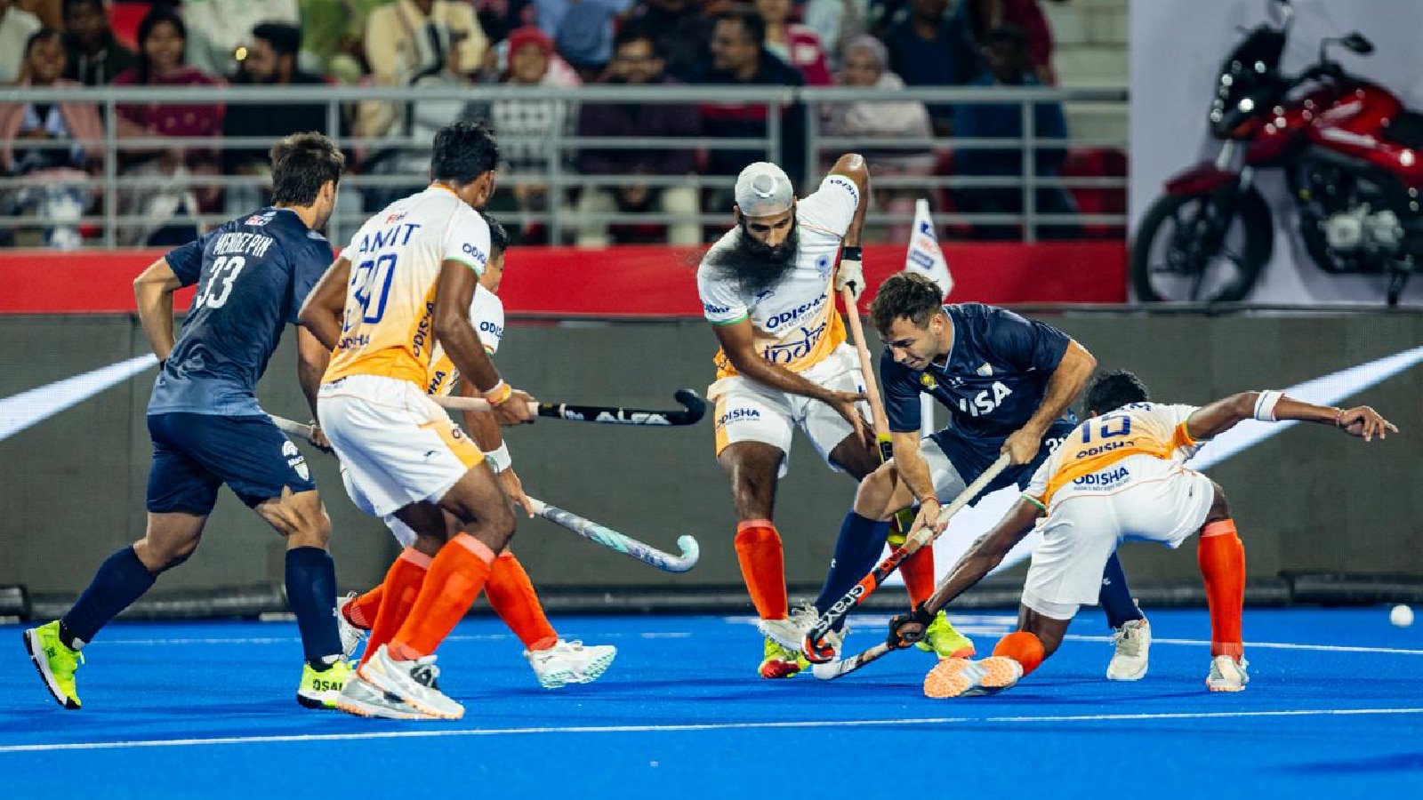 hockey pro league 1 - HIL: Hockey: Disjointed India end Rourkela leg of Pro League with fourth straight defeat, conceding 19 goals and scoring just five - As India wrapped up a forgettable home leg in FIH Pro League with four defeats in four matches, head coach Craig Fulton’s response was: “Judge us when everything is in sync.” On Sunday, however, ‘sync’ was missing big time as India were once again beaten by Argentina, this time by a 2-4 scoreline. Across the four matches, India conceded 19 goals and scored just five goals.
