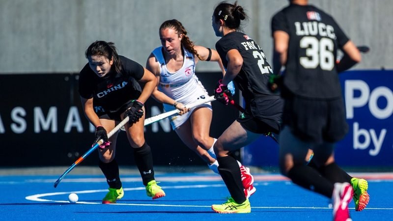 kosdoiuqo7 1 - Spanish men secure first win as Chinese women collect vital points in Hobart - Important victories for China’s women and Spain’s men headlined the latest round of FIH Hockey Pro League action in Hobart, Tasmania on Saturday.