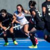 kosdoiuqo7 - Spanish men secure first win as Chinese women collect vital points in Hobart - Important victories for China’s women and Spain’s men headlined the latest round of FIH Hockey Pro League action in Hobart, Tasmania on Saturday.