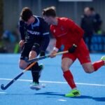 019a2507 scaled 1 - All still to play for in the Men’s EY Hockey League, as survival remains an uncertainty for several Women’s sides. - Saturday, April 11: The penultimate weekend of EY Hockey League fixtures didn’t disappoint as both Banbridge and Lisnagarvey remain neck and neck in the fight for the title, the survival scrap rages on in the Women’s EYHL, and promotion remains on the cards for seven different clubs in the Women’s and Men’s EYHL2.