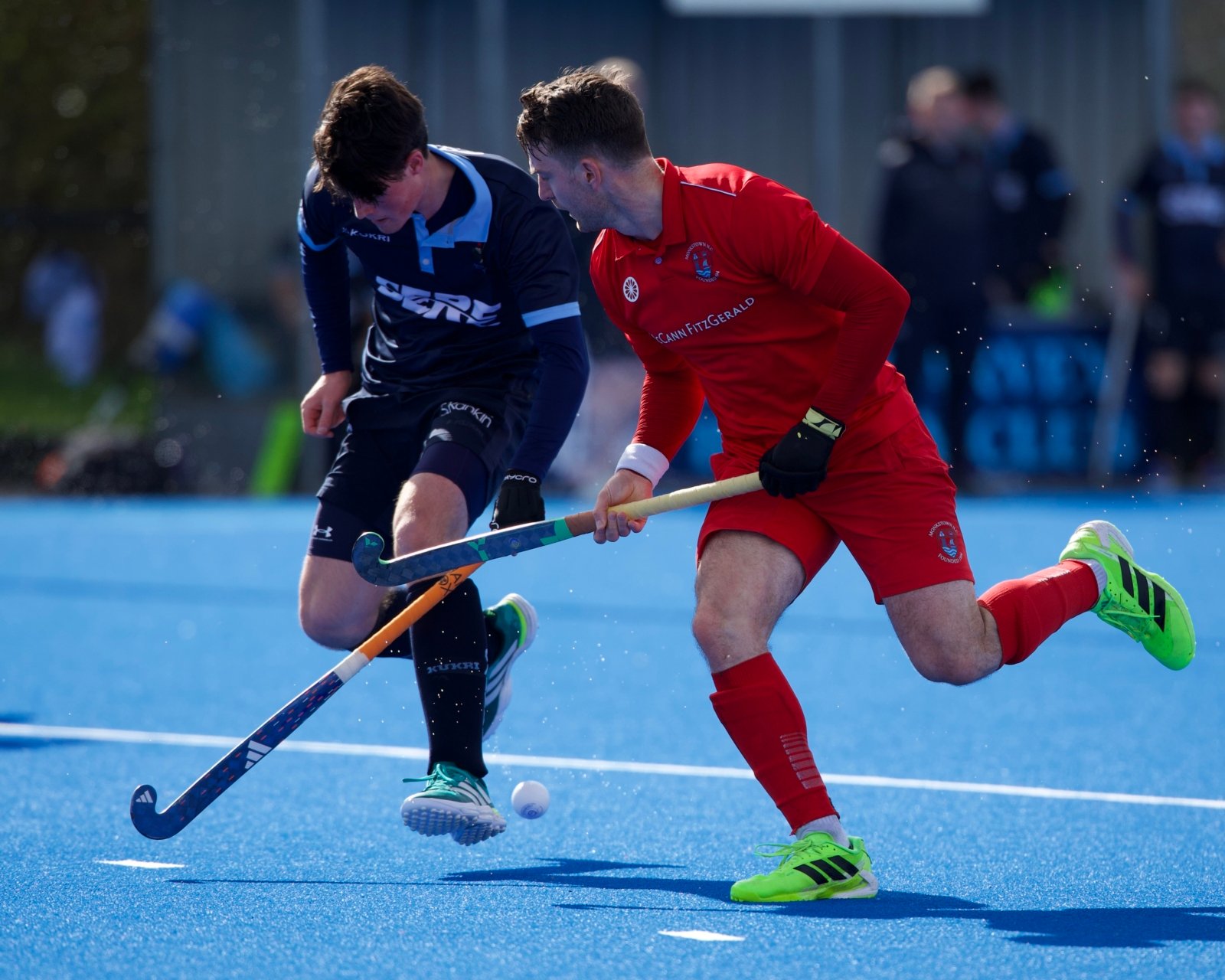 019a2507 scaled 1 - All still to play for in the Men’s EY Hockey League, as survival remains an uncertainty for several Women’s sides. - Saturday, April 11: The penultimate weekend of EY Hockey League fixtures didn’t disappoint as both Banbridge and Lisnagarvey remain neck and neck in the fight for the title, the survival scrap rages on in the Women’s EYHL, and promotion remains on the cards for seven different clubs in the Women’s and Men’s EYHL2.