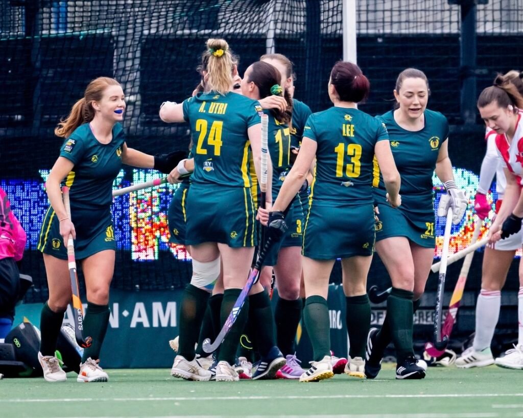 660028224 18388139074085575 2868412969068585179 n - Irish Clubs and Officials enjoy special weekend in European Hockey Competitions - Tuesday, April 7: While it may have been a quiet weekend on the domestic front, across Europe our clubs and officials were busy representing Irish Hockey at the highest level.