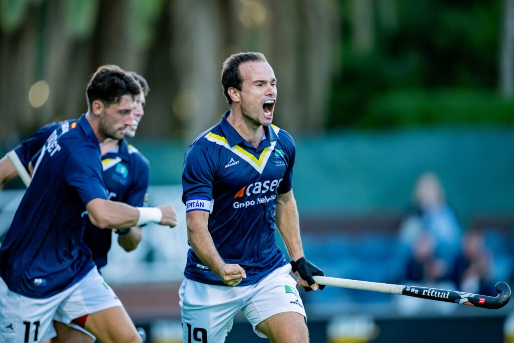 fu1 5352 20251010 1024x683 1 - EHL: Iglesias and Campo’s fair chance at EHL pursuit - EHL - Alvaro Iglesias’s sportsmanship was one the of images of the EHL Men’s KO16 in Barcelona as the Real Club de Campo captain talked the umpires out of giving Royal Léopold’s Dimitri Cuvelier a yellow card.