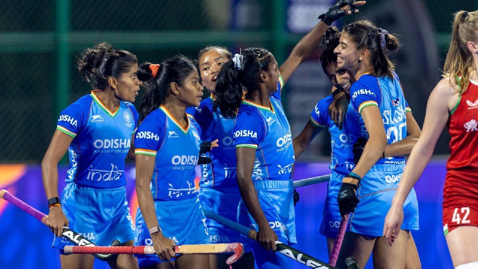 hockey - HIL: EXPLAINED: Why Indian women’s hockey team have qualified for the World Cup even before semifinals at WC Qualifiers in Hyderabad - India secured a dominant 4-1 victory against Wales in a Pool B clash at the women’s hockey World Cup Qualifiers in Hyderabad on Wednesday with Navneet Kaur scoring a hat-trick and Sakshi Rana impressing again, netting the opening goal. Navneet (29′, 34′, 55′) led the attack while Sakshi (7′)’s scored a superb early strike at the GMC Balayogi Hockey Ground. While India had secured a semi-final berth ahead of the fixture, the result ensured they finished as table-toppers. But, even further, India’s win against Wales ensured India have qualified for the Hockey World Cup. Here’s a quick explainer.