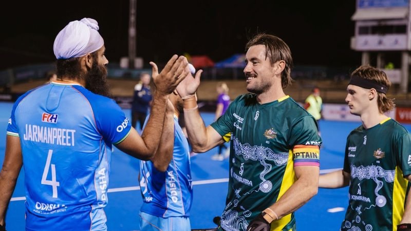 ixypglo7h5-1 ixypglo7h5 1 - FIH: Belgian men and Dutch women top the log at Pro League halfway mark - Australia’s men’s side missed an opportunity to take the lead in the FIH Hockey Pro League standings at the halfway stage after drawing with India and then losing the resulting shootout on the final day of action in Hobart on Wednesday.