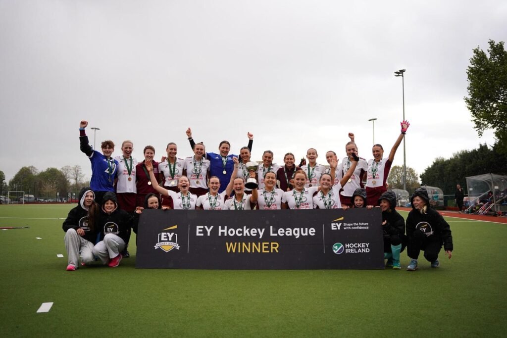 whatsapp image 2026 04 18 at 17 36 59 - Loreto lift third EY Hockey League title in a row as the battle for topflight survival reaches its dramatic conclusion - Saturday, April 18: Loreto were officially crowned EY Hockey League Winners today at Loreto Beaufort against the backdrop of their centenary celebrations, with the fate of the six sides fighting for topflight survival finally realised.