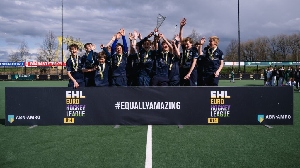 EHL: Orée claim EHL U14 boys glory - EHL 4 wp9 7696 e1775824259542 1024x573 1 - EHL: Orée claim EHL U14 boys glory - EHL - Royal Orée claimed the Euro Hockey League U14 Boys title after edging Berliner HC in a tightly contested final that was decided by shoot‑out, bringing two days of high-quality youth hockey in ’s‑Hertogenbosch to a thrilling close.