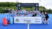 639ec65a da9a 4a07 1075 25b3801911bd e1778445238205 1024x574 1 - EHL: Milliken the Garvey hero in Irish men’s decider - EHL - James Milliken was the Lisnagarvey star for the second successive weekend as the goalkeeper’s shoot-out heroics earned the club the men’s EY Champions Trophy in Ireland.