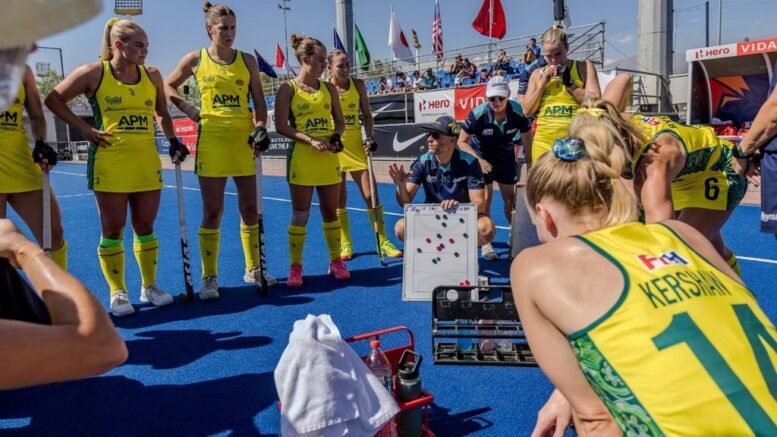 dm8f5svuwg - FIH: Hockeyroos Target Consistency on World Stage - Quietly confident and adaptable, the Hockeyroos enter the World Cup focused on consistency, seizing key moments, and blending emerging talent with experience. Read the full interview with Australian women's team head coach, Rhett Halkett: