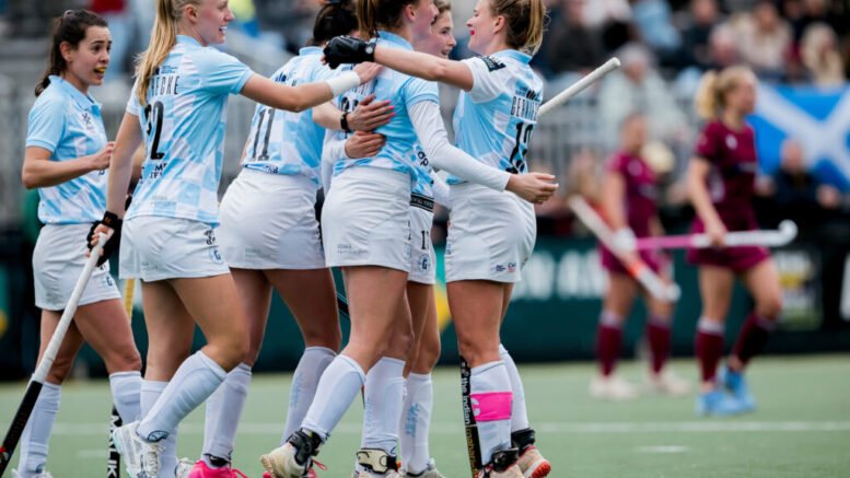 fu1 7038 20260404 1024x683 1 - EHL: Gantoise’s women confirm top spot in Belgian league - EHL - Gantoise’s women confirmed their place at the top of the women’s Carlsberg 0.0 league with a comprehensive 3-0 win over Braxgata, putting them out of reach in first place.