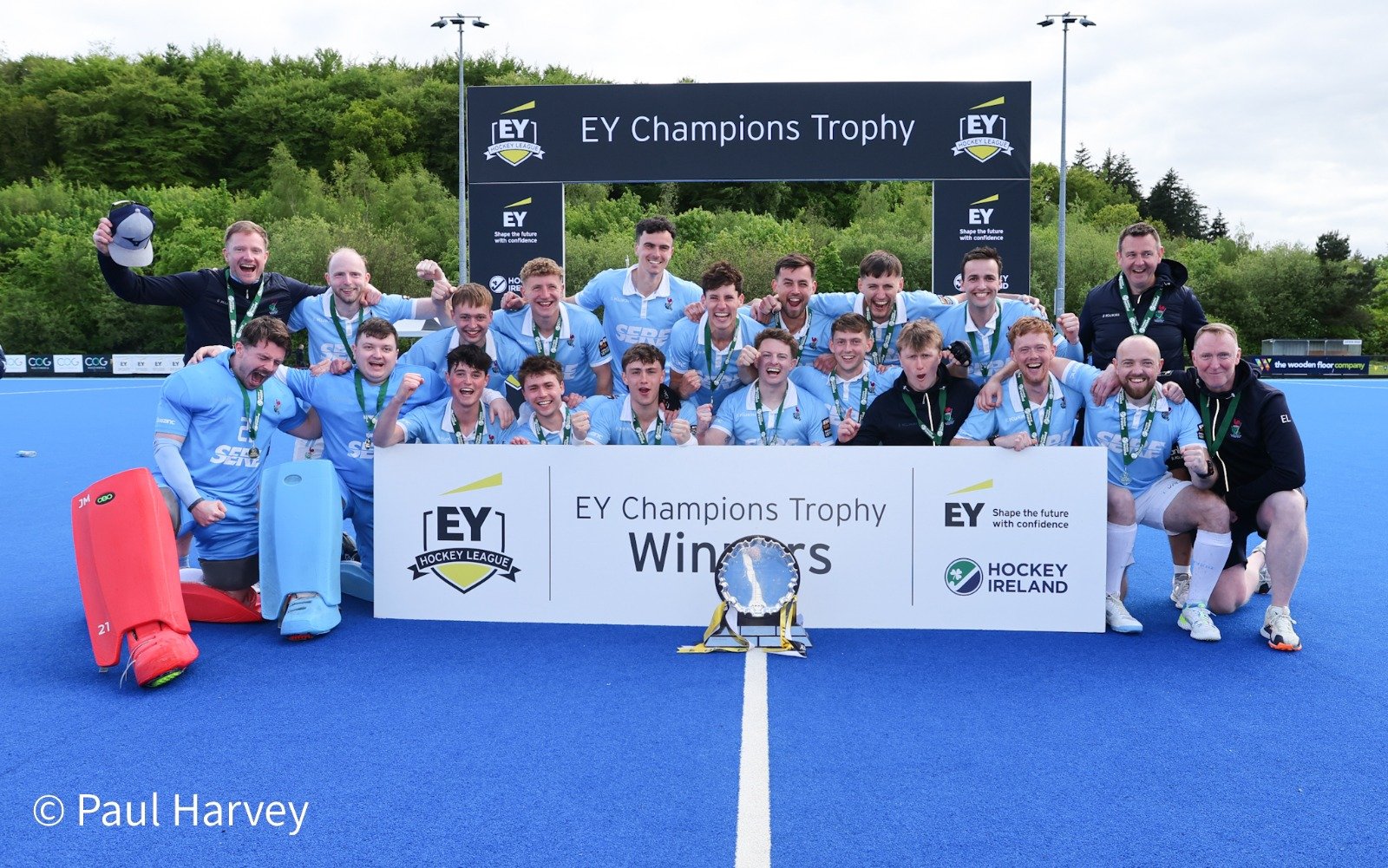 whatsapp image 2026 05 10 at 19 28 29 1 - Lisnagarvey and Railway Union crowned EY Champions Trophy winners in epic finale to the 2025/26 season. - Saturday, May 10 – Lisnagarvey: It was a fitting end to a sensation domestic hockey season, as Lisnagarvey and Railway Union crowned themselves EY Champions Trophy winners in two epic finals.