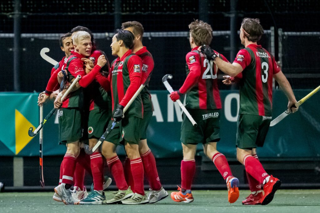 wp9 9955 20260403 1024x683 1 - EHL: Crefeld keep men’s title retention hopes alive with win over Polo - EHL - Crefelder HTC have given themselves a huge chance at continuing their title defence as they defeated regular season table-toppers Hamburger Polo Club 5-4 in the first of their best-of-three quarter final games.