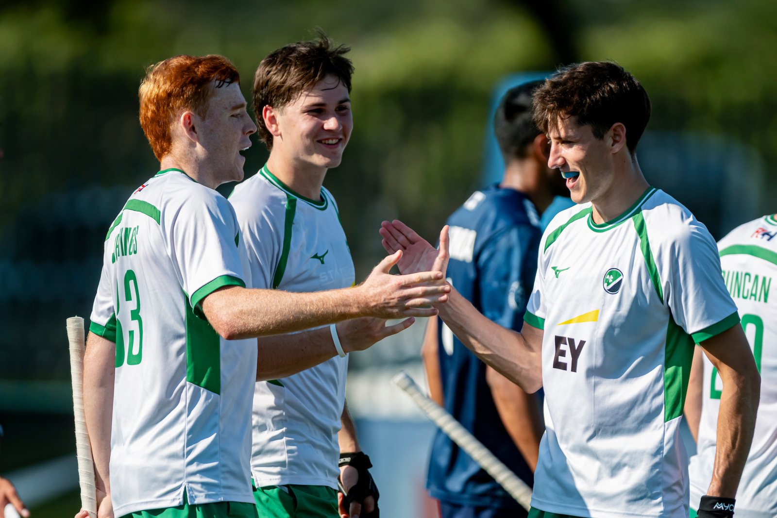 cz8 1680 20260620 scaled 2 - Ireland put five past USA to end FIH Hockey Nations Cup campaign on winning form - Saturday, June 20 – Cape Town, South Africa: The Ireland Men’s Hockey Team concluded their time at the 2026 FIH Hockey Nations Cup by securing a second win over the USA. A Ben Nelson brace and goals each for Alistair Empey, Greg Williams, and Matthew Nelson were enough to see the side cruise to a 5-1 victory over the tournament debutants, ending their campaign on a positive note.