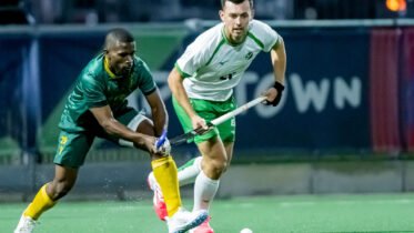 cz8 5761 20260616 scaled 1 - Ireland narrowly miss out on Semi-Final place following draw with South Africa in the FIH Hockey Nations Cup - Tuesday, June 16 – Cape Town, South Africa: The Ireland Men’s Hockey Team missed out on a place in the FIH Hockey Nations Cup Semi-Final by the finest of margins as they drew with South Africa in their last Pool B match. Ireland went a goal up early on through Daragh Walsh, but South Africa turned the game back in their favour with goals either side of half-time. Ben Nelson drew Ireland back level early in the final quarter, but South Africa once again went back ahead thanks to a penalty corner. Nelson gave Ireland a late lifeline with 90 seconds remaining, but South Africa held out to secure the draw they need to take second spot in Pool B.