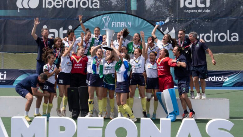 final4rfeh1236 scaled e1780306040528 1024x719 1 - EHL: Campo women complete dream season - EHL - Real Club de Campo Villa de Madrid completed the perfect season as they were crowned Spanish women’s Iberdrola League after defeating Atlètic Terrassa 4-1 in the final.