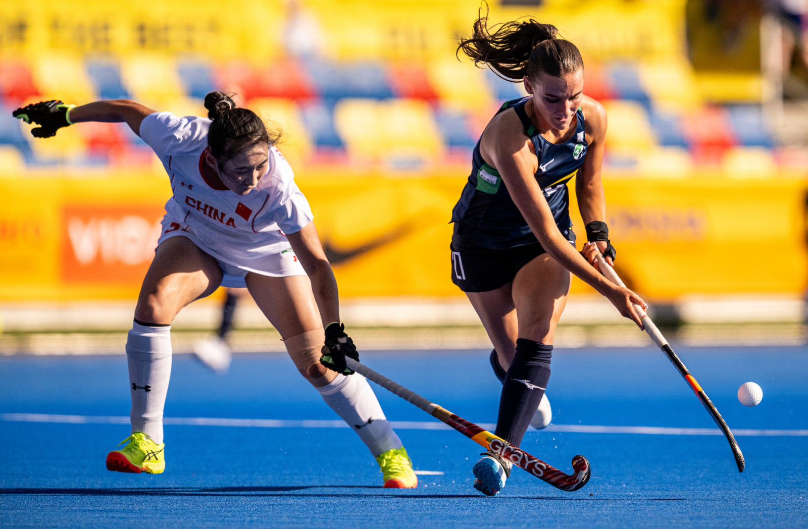 fu1202606248155-2-scaled-2 fu1202606248155 2 scaled 2 - Heartbreak for Ireland as late goal gives China the FIH Hockey Pro League win - Wednesday, June 24 – Berlin, Germany: The Ireland Women’s Hockey Team suffered a late defeat to China in their second of four matches in Berlin’s FIH Hockey Pro League stage. After a perfect start saw Ireland captain score in the opening 15 seconds, Ireland found themselves level at half-time as China equalised from a penalty corner. Knowing the value of a draw in their bid for FIH Hockey Pro League survival, Ireland kept things tight in the second half to stay level, but a late chance for China proved the difference maker as Zhong Jiaqi found the back of the net with 2 minutes remaining.
