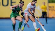 fu1 6024 20260627 scaled 1 - Ireland’s FIH Hockey Pro League journey comes to an end with defeat to China - Saturday, June 27 – Berlin, Germany: The Ireland Women’s Hockey Team tasted defeat in their final match of the FIH Hockey Pro League, with an early China goal proving the difference-maker after a performance of real purpose and intensity from the Irish side. The result sees Ireland relegated from the tournament by the finest of margins, despite a debut campaign of real positives.