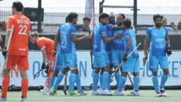 india hockey team - HIL: Despite Harmanpreet’s absence, India beat Olympic champions Netherlands 3-2 - Despite the absence of skipper Harmanpreet Singh, the Indian men’s hockey team produced an inspired performance to defeat reigning Olympic champions, the Netherlands, in the last match of the FIH Pro League Rotterdam leg at the Hockey Club Rotterdam on Sunday.