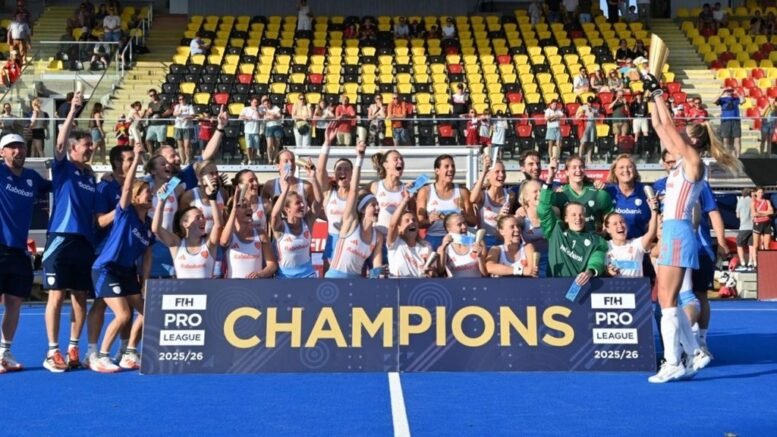 ocvv3f5pbb - FIH: Dutch women and Belgian men sign off in style as thrilling Pro League season wraps up - Already assured of the title, Belgium’s men produced a heroic effort to come from four goals down and beat Australia 5-4 in a thrilling final match of the FIH Hockey Pro League season in Wavre on Sunday. In the other men’s matches, Spain outgunned Germany 5-2, while India edged second-placed England in a shootout.
