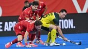pzitsqnjvx - FIH: Race to men’s Pro League title still on as Belgium fall to Australia and England claim shootout win - Belgium’s men missed the chance to clinch the FIH Hockey Pro League title on Thursday after suffering their first regulation-time defeat of the season.