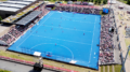 Drone shot of Lee Valley Hockey and Tennis Centre