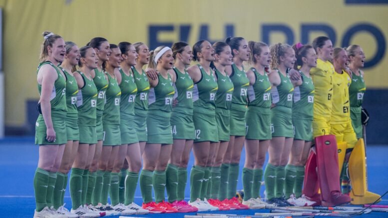 whatsapp image 2026 06 23 at 21 39 17 - Late goals sink Ireland in first match against the hosts in Germany stage of FIH Hockey Pro League - Tuesday, June 23 – Berlin, Germany: The Ireland Women’s Hockey Team suffered a 2-0 defeat to Germany in their first of four matches in Berlin in their final FIH Hockey Pro League stage. After a huge defensive effort and standout performance from Ayeisha McFerran in the Irish net, Germany eventually broke the deadlock with less than ten minutes to play, before securing the win with a second in the closing minutes.