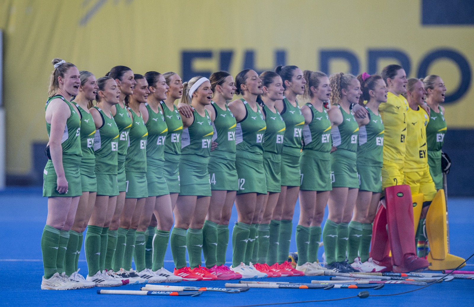whatsapp image 2026 06 23 at 21 39 17 - Late goals sink Ireland in first match against the hosts in Germany stage of FIH Hockey Pro League - Tuesday, June 23 – Berlin, Germany: The Ireland Women’s Hockey Team suffered a 2-0 defeat to Germany in their first of four matches in Berlin in their final FIH Hockey Pro League stage. After a huge defensive effort and standout performance from Ayeisha McFerran in the Irish net, Germany eventually broke the deadlock with less than ten minutes to play, before securing the win with a second in the closing minutes.