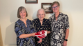 100yrs20ex20international - England: England hockey's oldest ex-international player - Normally when someone turns 100, what they can expect to receive is a telegram from the King.