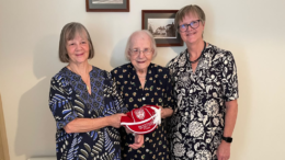 100yrs20ex20international - England: England hockey's oldest ex-international player - Normally when someone turns 100, what they can expect to receive is a telegram from the King.