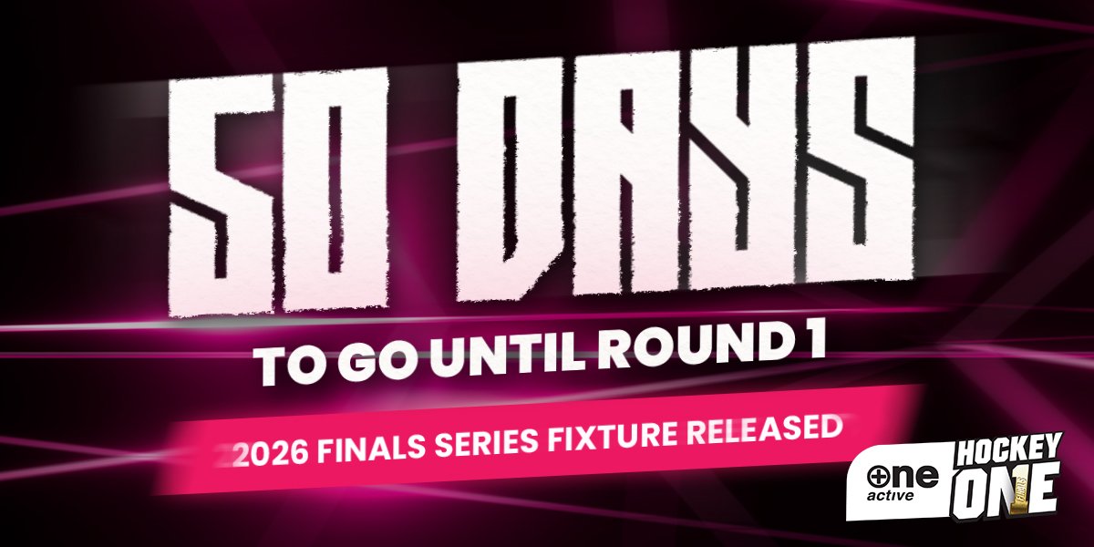 hockeyone 2026 finals 50 days to go edm 1200 x 650px v1 - Hockey1: ONE Active Hockey One confirms 2026 Finals Series schedule - Hockey1: