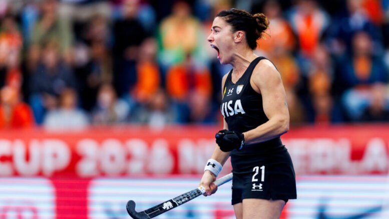 rj3 0006 cr3 20260828a 20260829 1024x673 1 - EHL: Gantoise women’s World Cup medalists abound in Amstelveen - EHL - New Gantoise signing Vicky Granatto will arrive at her new club this week with a World Cup gold medal to her name as she helped Argentina win the title in the Wagener Stadium last weekend.