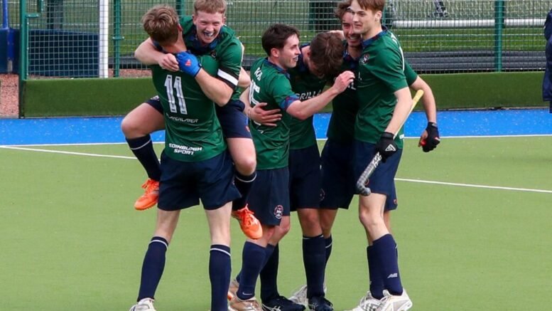 celebration 5 1 1024x731 1 - EHL: Edinburgh University ready to embrace historic EHL adventure - EHL - 125 years in the making, Edinburgh University men’s European debut at EHL ROUND1 next week in Eindhoven is fittingly timed for one of Scotland’s oldest clubs.