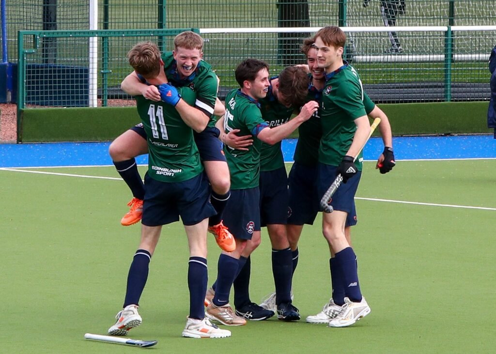 celebration 5 1 1024x731 1 - EHL: Edinburgh University ready to embrace historic EHL adventure - EHL - 125 years in the making, Edinburgh University men’s European debut at EHL ROUND1 next week in Eindhoven is fittingly timed for one of Scotland’s oldest clubs.