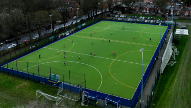 aerial20shot - England: Pitch Together celebrates its first year with almost £1m invested in hockey clubs  - A year on from launch, the Pitch Together Fund has provided almost £1m of investment into six hockey facility projects and there are still more opportunities for other clubs to receive vital support. 