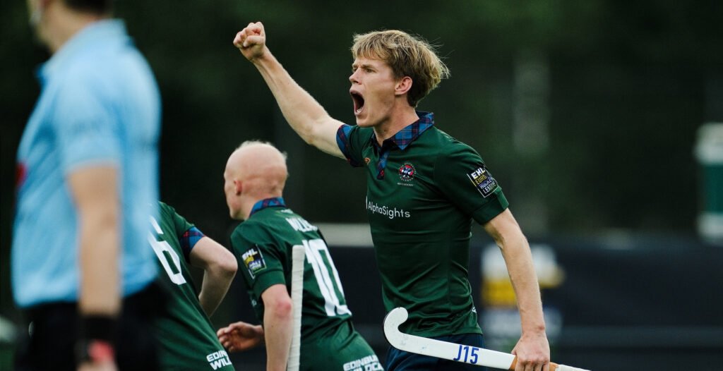 fu12610090197 e1791550506254 1024x526 1 - EHL: Golden moment for Edinburgh on EHL debut - EHL - A Jamie Golden-inspired Edinburgh University produced an immaculate performance to defeat Lille MHC 4-0, a dream debut for the Scottish club in the EHL.