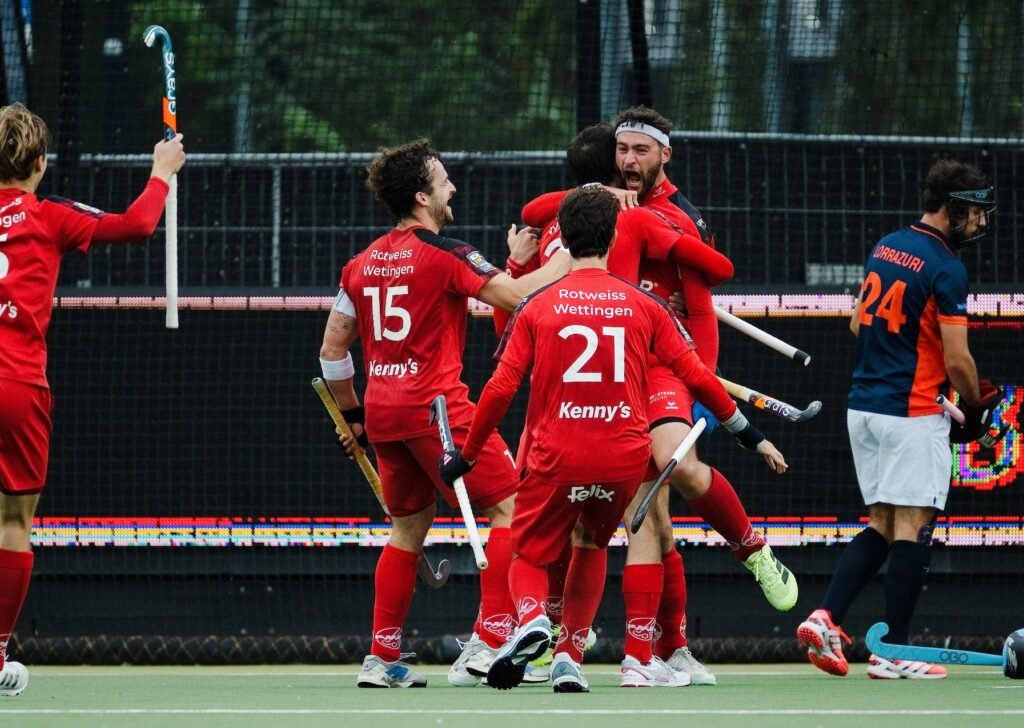 fu12610091162 1 1024x728 1 - EHL: Rotweiss land Swiss clubs’ first ever EHL win - EHL - Rotweiss Wettingen defeated CAM 92 to earn Swiss hockey their first ever Euro Hockey League win with a sublime first half setting them up for a 3-1 victory.