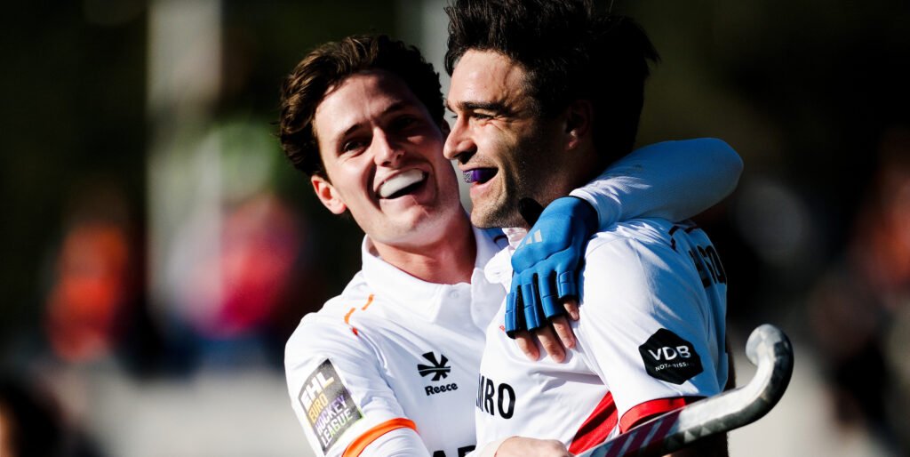 fu12610116505 e1791734108901 1024x514 1 - EHL: Walker double delights Oranje-Rood home crowd - EHL - Two goals from Struan Walker underpinned an eight-goal thriller for Oranje-Rood over Wimbledon, a result which send the Dutch side through to next Easter’s FINAL12.